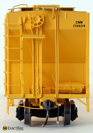 X - PS-2CD 4427 Covered Hopper : CNW - ExactRail Model Trains - 2