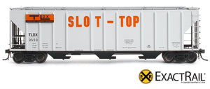 PS-2CD 4427 Covered Hopper : TLDX : Slot-Top - ExactRail Model Trains - 2