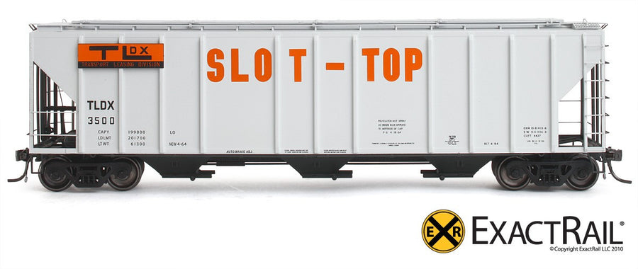 HO Scale: PS-2CD 4427 Covered Hopper - TLDX - Slot-Top