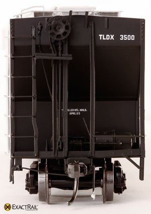PS-2CD 4427 Covered Hopper : TLDX : Slot-Top - ExactRail Model Trains - 3