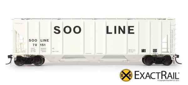 PS-2CD 4427 Covered Hopper | SOO LINE 70151 | ExactRail