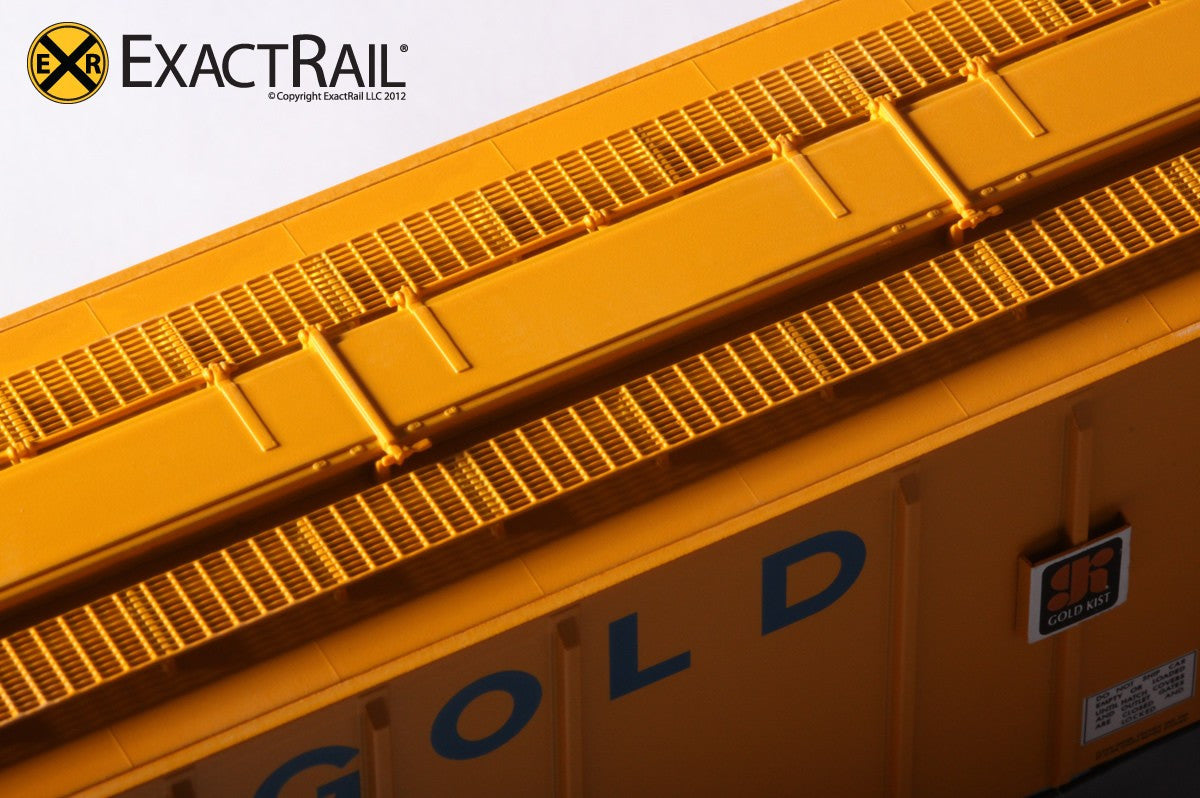 PS-2CD 4427 Covered Hopper : TLDX : Gold Kist - ExactRail Model Trains - 4