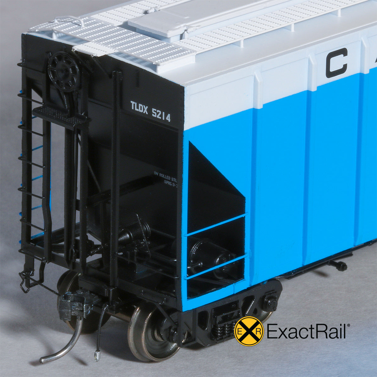 HO Scale: PS-2CD 4427 Covered Hopper - TLDX - Carborundum '1968 Repaints'