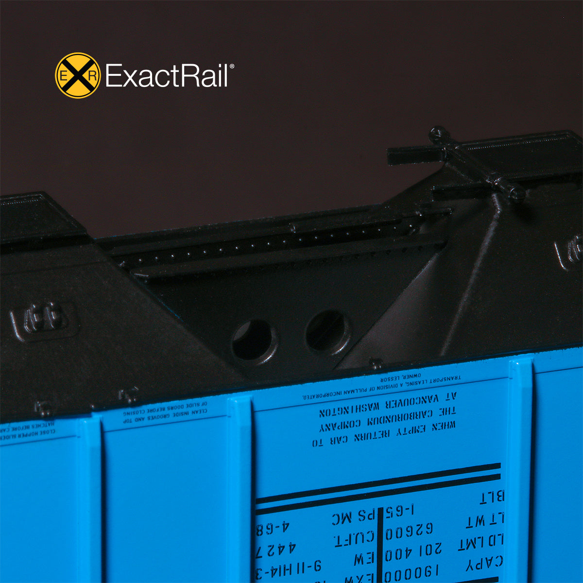 HO Scale: PS-2CD 4427 Covered Hopper - TLDX - Carborundum '1968 Repaints'