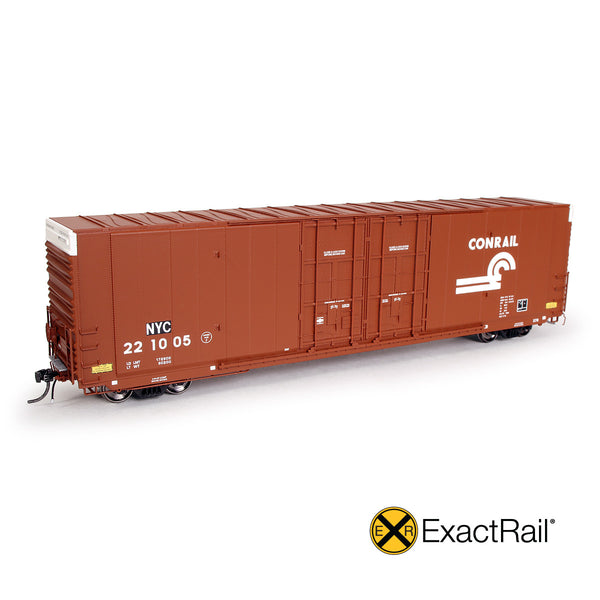 HO Scale: Greenville 7100 Auto Parts Boxcars - NYC - ExactRail