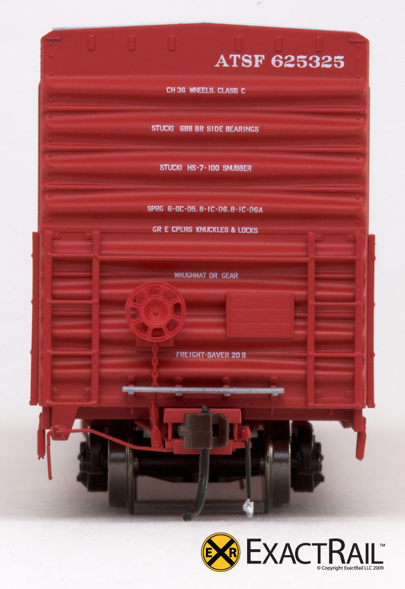 X - PC&F Beer Car : ATSF - ExactRail Model Trains - 4