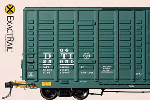 P-S 7315 Waffle Boxcar : DT&I - ExactRail Model Trains - 4