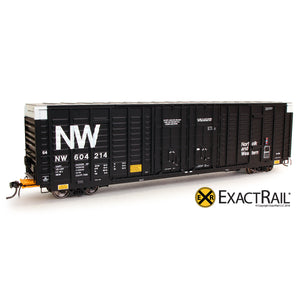 HO Scale: P-S 7315 Waffle Boxcar - NW