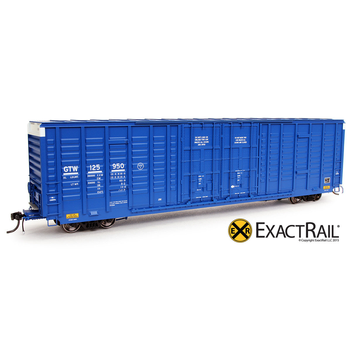 HO Scale: P-S 7315 Waffle Boxcar - GTW