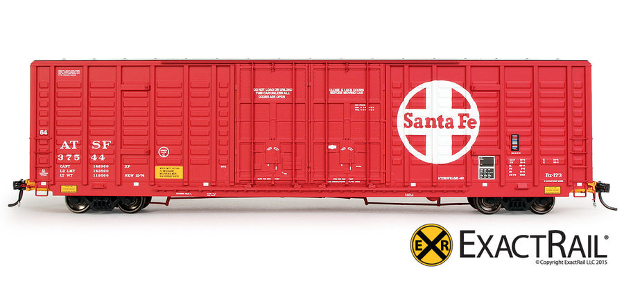 HO Scale: P-S 7315 Waffle Boxcar - ATSF