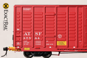 P-S 7315 Waffle Boxcar : ATSF - ExactRail Model Trains - 4