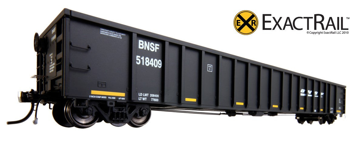 Thrall 3564 Gondola : BNSF - ExactRail Model Trains - 6