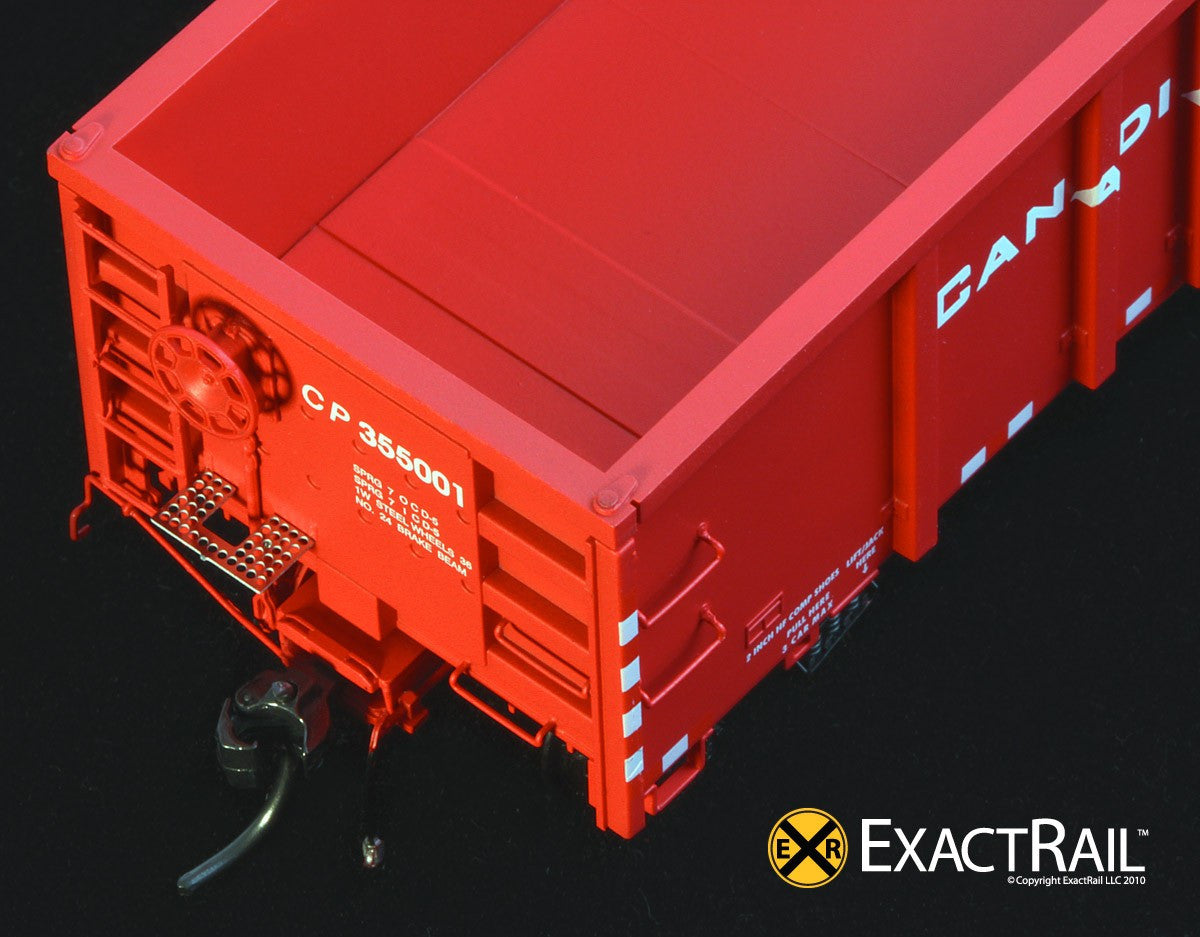 Thrall 3564 Gondola : CP - ExactRail Model Trains - 4