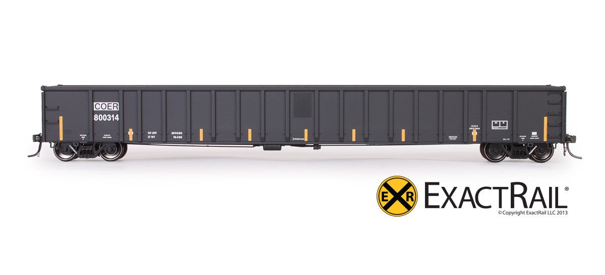 Thrall 3564 Gondola : COER - ExactRail Model Trains - 2