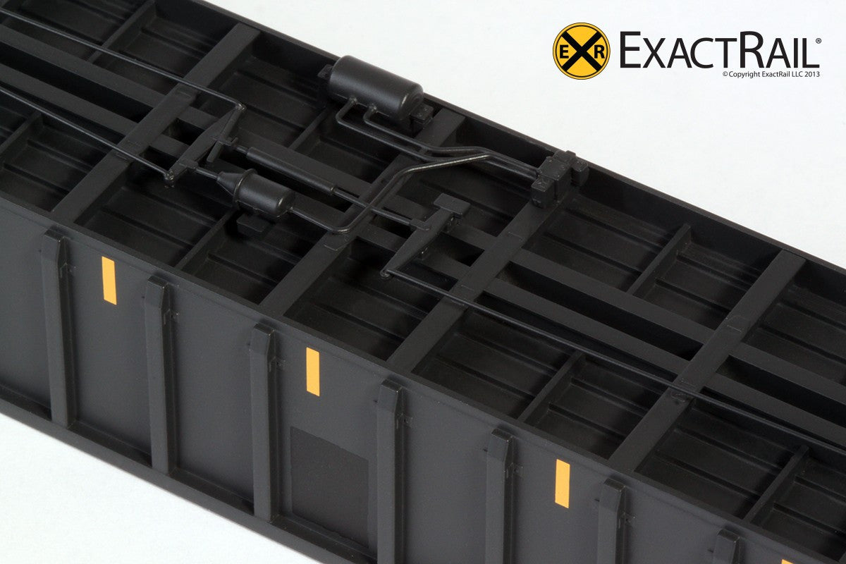 Thrall 3564 Gondola : COER - ExactRail Model Trains - 4