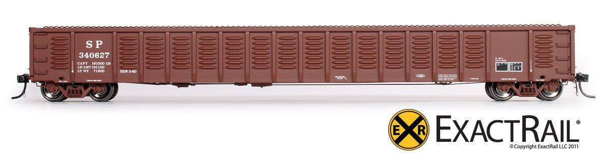 Greenville 65' Mill Gondola : SP - ExactRail Model Trains - 2