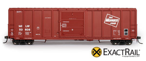 P-S 5344 Box Car : MILW - ExactRail Model Trains - 2
