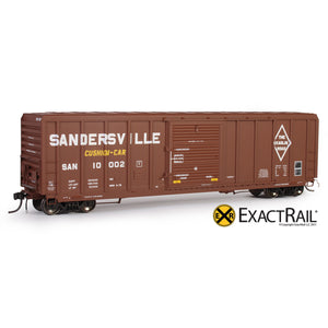 HO Scale: P-S 5344 Boxcar - Sandersville