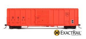 P-S 5344 Boxcar : D&H - ExactRail Model Trains - 2