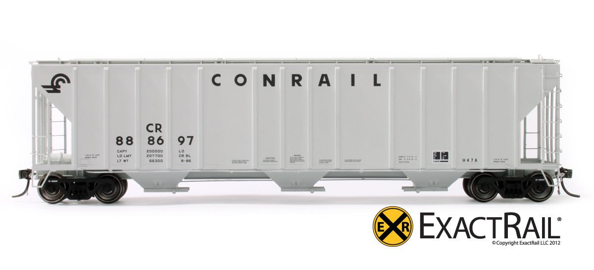 Magor 4750 Covered Hopper : CR - ExactRail Model Trains - 2