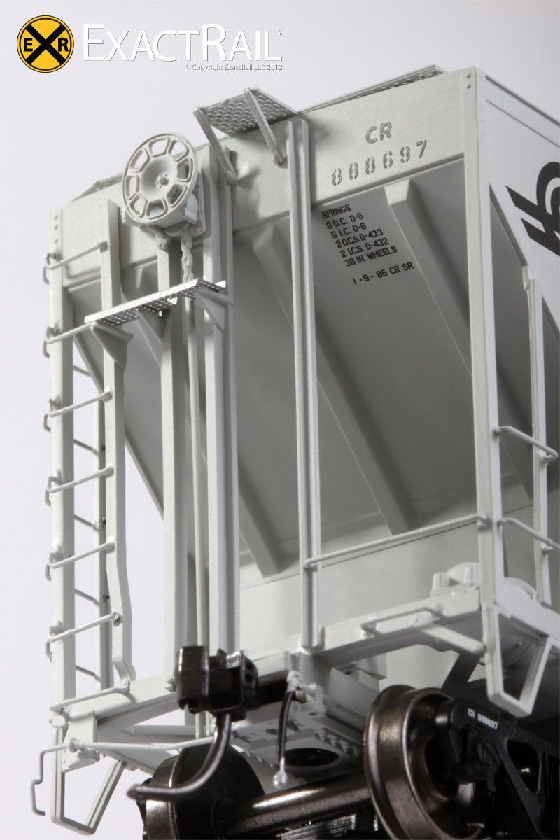 Magor 4750 Covered Hopper : CR - ExactRail Model Trains - 5