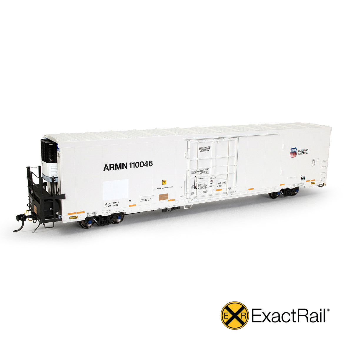 HO Scale: Trinity TRINCool 64' Reefer, Phase 1 - ARMN - Repatch Scheme