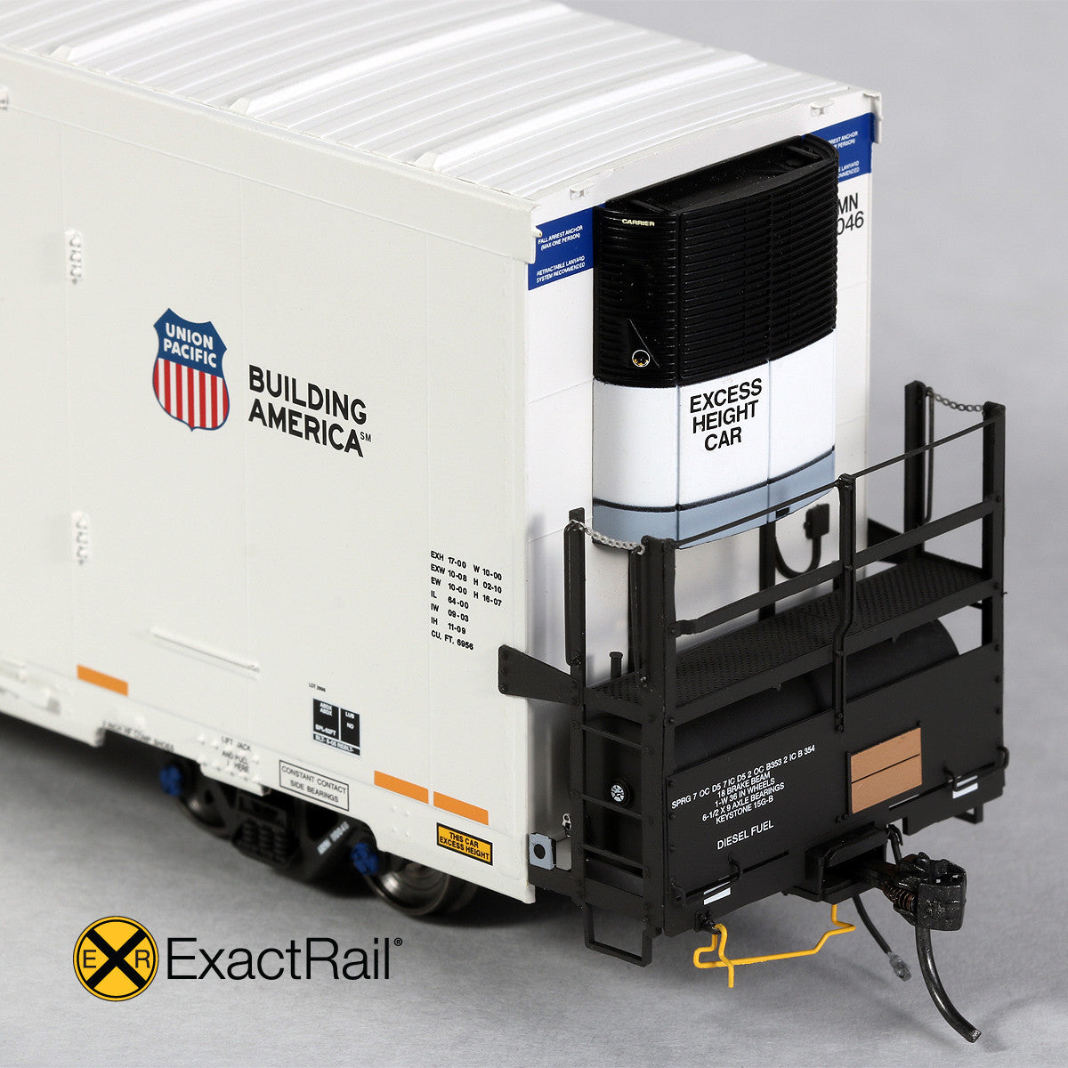 HO Scale: Trinity TRINCool 64' Reefer, Phase 1 - ARMN - Repatch Scheme