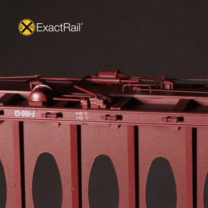 HO Scale: Thrall 63' Centerbeam Flat Car - Union Pacific '1985 Repaint'
