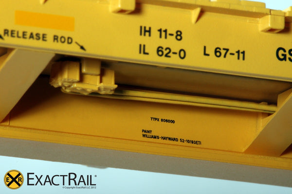 TARPtoWANTKEY　TTW Scale Plate HO Scale: Trenton Works 67'-11