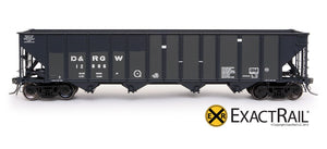 Bethlehem 3483 Hopper: D&RGW: 1996 Denver "Post SP Repaint" - ExactRail Model Trains - 2