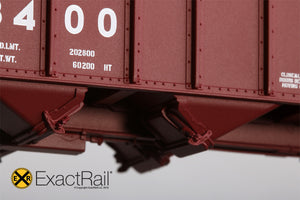 Bethlehem 3737 Hopper : UP : 588400 1991 Repaint - ExactRail Model Trains - 4