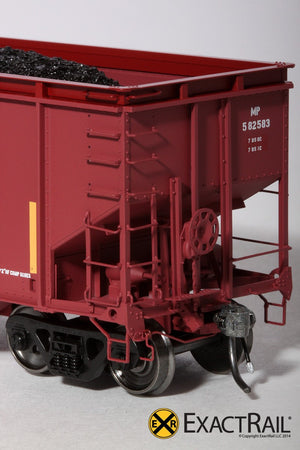 Bethlehem 4000 Hopper : MP : Standard Lettering Style - ExactRail Model Trains - 3