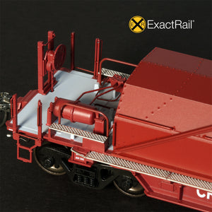 HO Scale: Thrall 54' Coil Car - Conrail 'Repainted Hood'