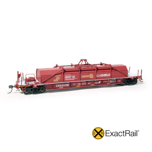 HO Scale: Thrall 54' Coil Car - Conrail 'Patched Hood'