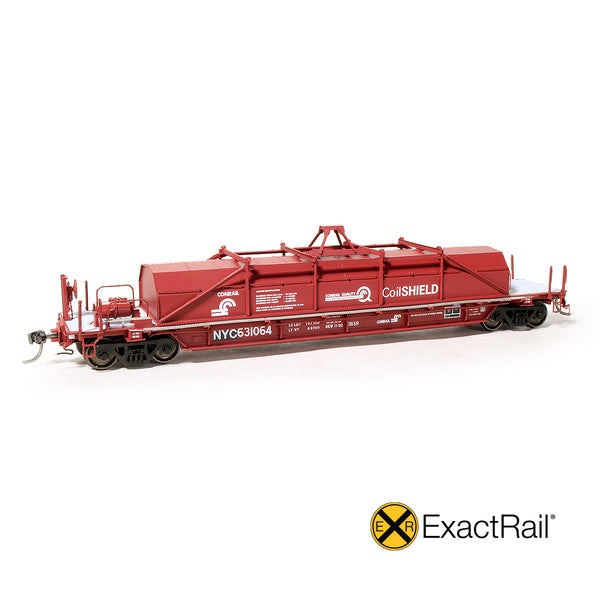 HO Scale: Thrall 54' Coil Car - NYC 'Patch' - ExactRail