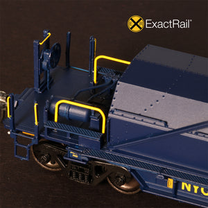 HO Scale: Thrall 54' Coil Car - CSX '2007 Blue Repaint'