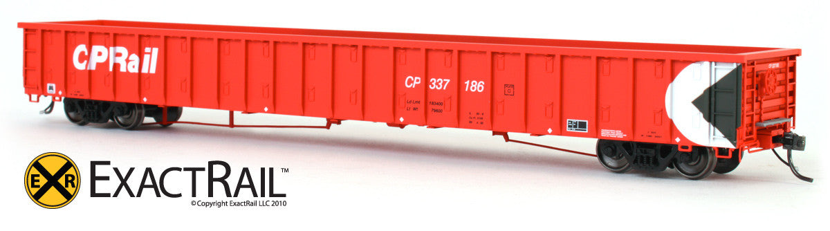X - CP Rail 65' Gondola : CP - ExactRail Model Trains - 4