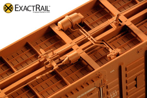 PS 50' Waffle Boxcar : SIND - ExactRail Model Trains - 5
