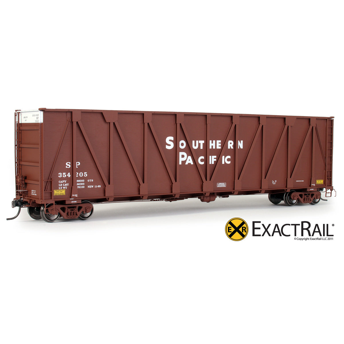 HO Scale: Gunderson 7466 Wood Chip Gondola - Southern Pacific