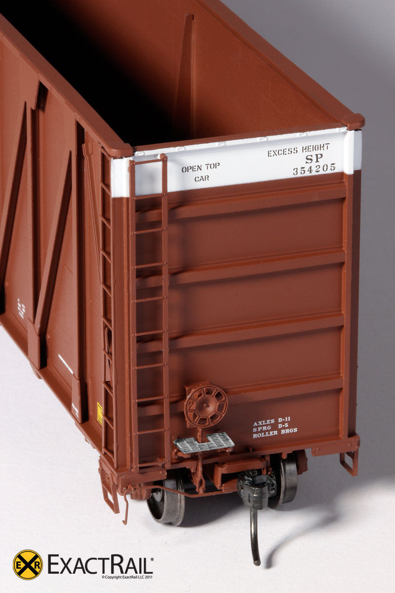 X - Gunderson 7466 Wood Chip Gondola : SP - ExactRail Model Trains - 4