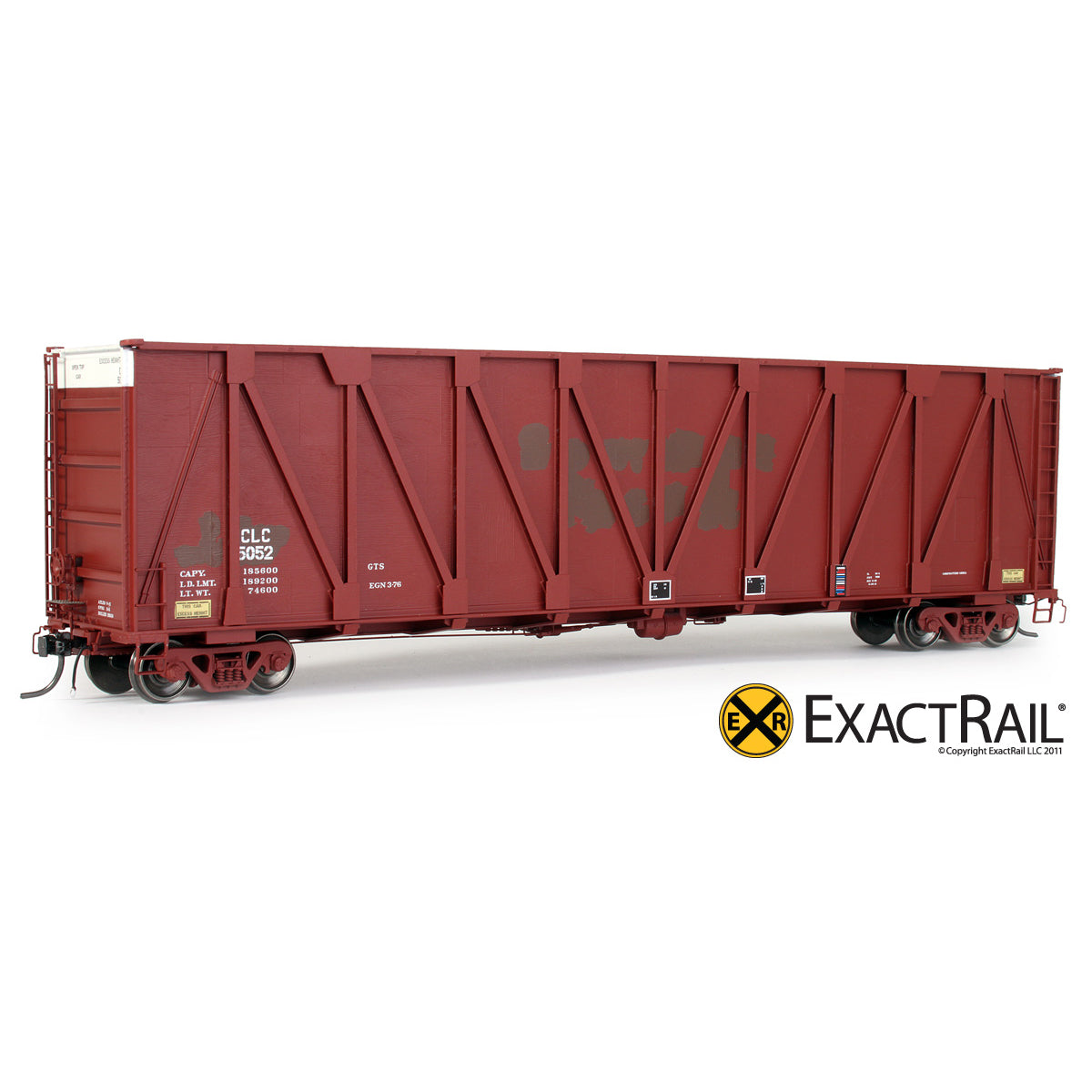 HO Scale: Gunderson 7466 Wood Chip Gondola - CLC