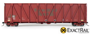X - Gunderson 7466 Wood Chip Gondola : CLC - ExactRail Model Trains - 2