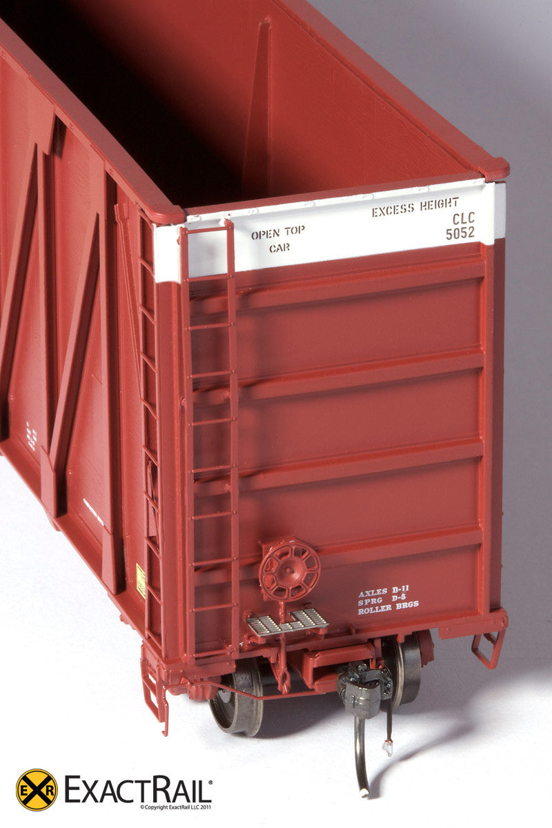 X - Gunderson 7466 Wood Chip Gondola : CLC - ExactRail Model Trains - 4