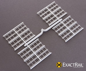 Details - Ladder, 4-rung - ExactRail Model Trains - 2