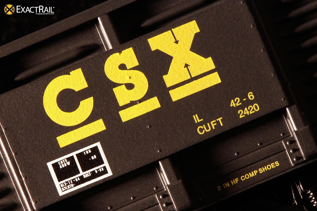 Gunderson 2420 Gondola : CSXT - ExactRail Model Trains - 5