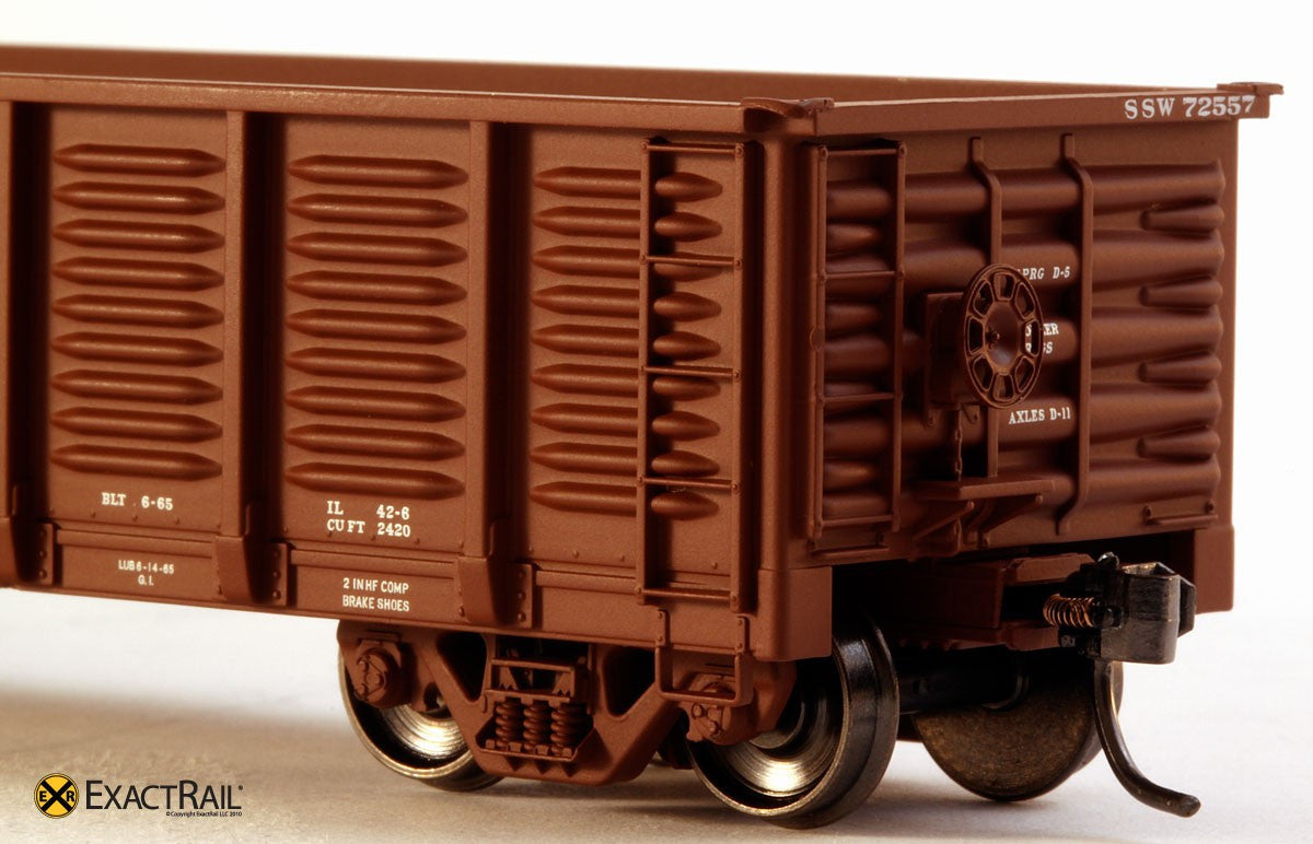 Gunderson 2420 Gondola : SSW - ExactRail Model Trains - 3
