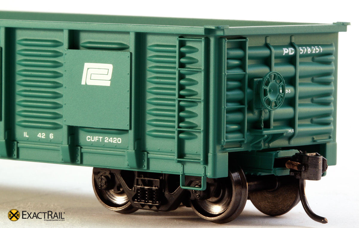 X - Gunderson 2420 Gondola : PC - ExactRail Model Trains - 4