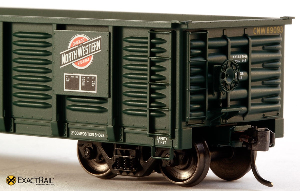 Gunderson 2420 Gondola : CNW - ExactRail Model Trains - 3