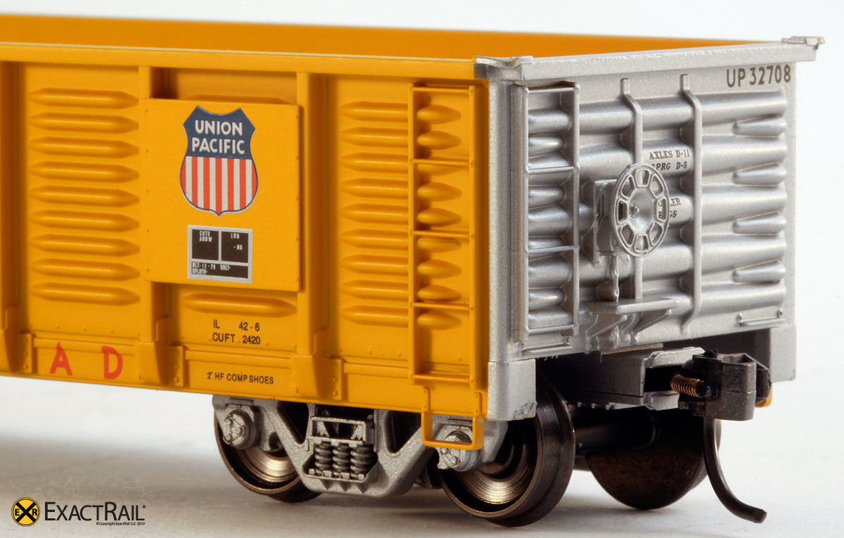 X - Gunderson 2420 Gondola : UP - ExactRail Model Trains - 4