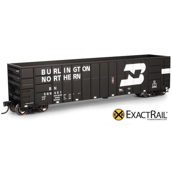 HO Scale: FMC 4000 Gondola - Burlington Northern